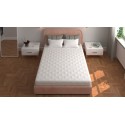 Saltea cu spumă poliuretanică 7 Zone SOMNART 160x200, înălțime 17 cm, ortopedică, husă detașabilă cu fermoar, fermitate medie