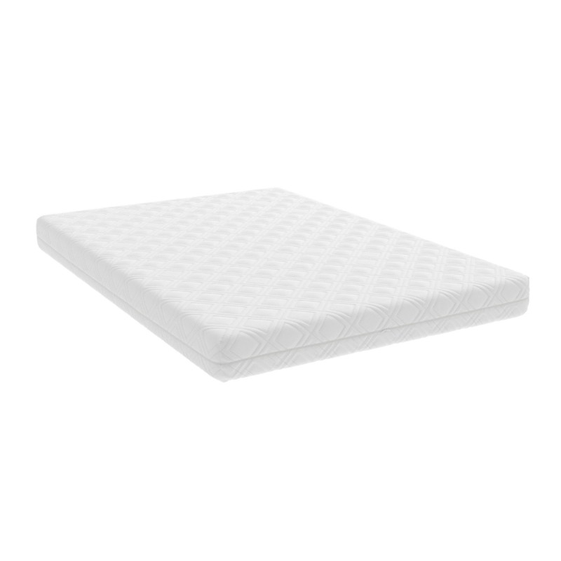 Saltea cu spumă poliuretanică 7 Zone SOMNART 160x200, înălțime 17 cm, ortopedică, husă detașabilă cu fermoar, fermitate medie