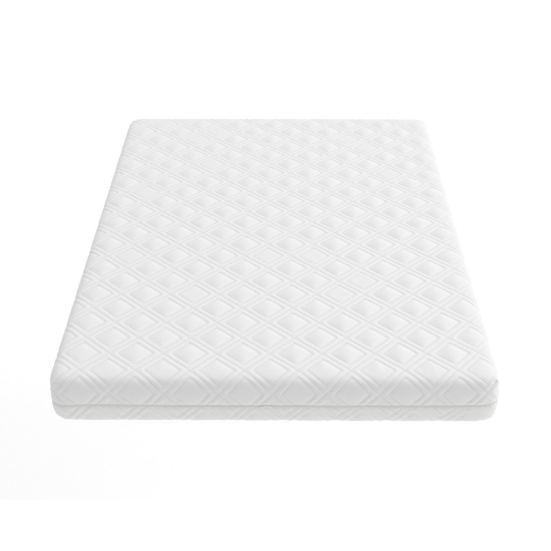 Saltea cu spumă poliuretanică 7 Zone SOMNART 160x200, înălțime 17 cm, ortopedică, husă detașabilă cu fermoar, fermitate medie