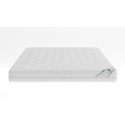 Saltea cu spumă poliuretanică SOMNART HypoallergenicMed PolyCotton 120x190, înălțime 16 cm, ortopedică, husă detașabilă cu fermo