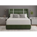 Saltea cu arcuri SomnART DORMA 90x200, inaltime 20 cm, ortopedica, husa matlasata, duritate medie