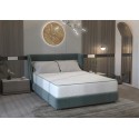 Saltea cu arcuri SomnART LETTO Plus 90x200, înălțime 24 cm, ortopedică, husă matlasată, duritate tare