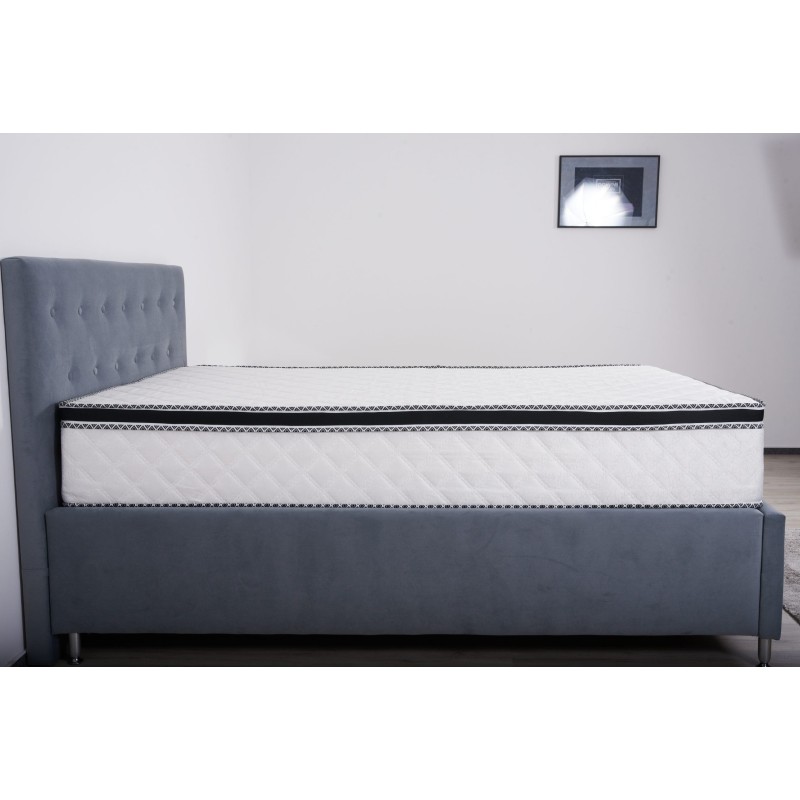 Saltea cu arcuri SomnART FERMO 160x190, înălțime 30 cm, superortopedică, husă matlasată, duritate extra ferma