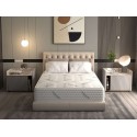 Saltea cu arcuri Pocket HypoallergenicMed® Safe Relax HoReCa 90x200, înălțime 25 cm, ortopedică, husă tratament antialergic, fer