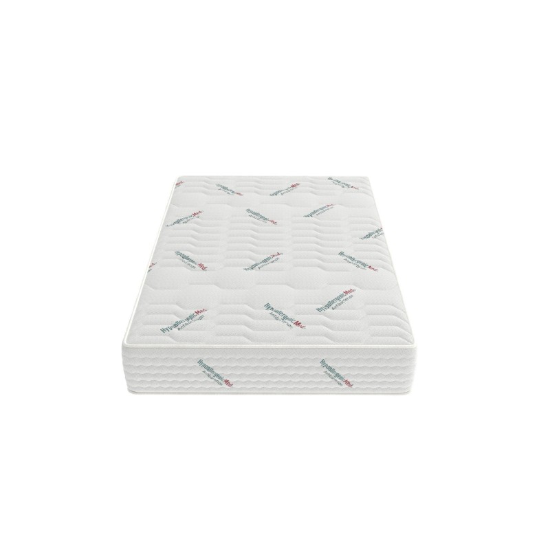 Saltea cu arcuri Pocket HypoallergenicMed® Safe Relax HoReCa 90x200, înălțime 25 cm, ortopedică, husă tratament antialergic, fer