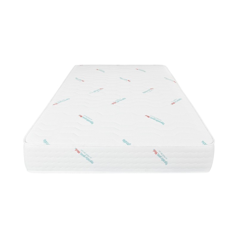 Saltea cu arcuri Pocket HypoallergenicMed® Safe Relax HoReCa 90x200, înălțime 25 cm, ortopedică, husă tratament antialergic, fer