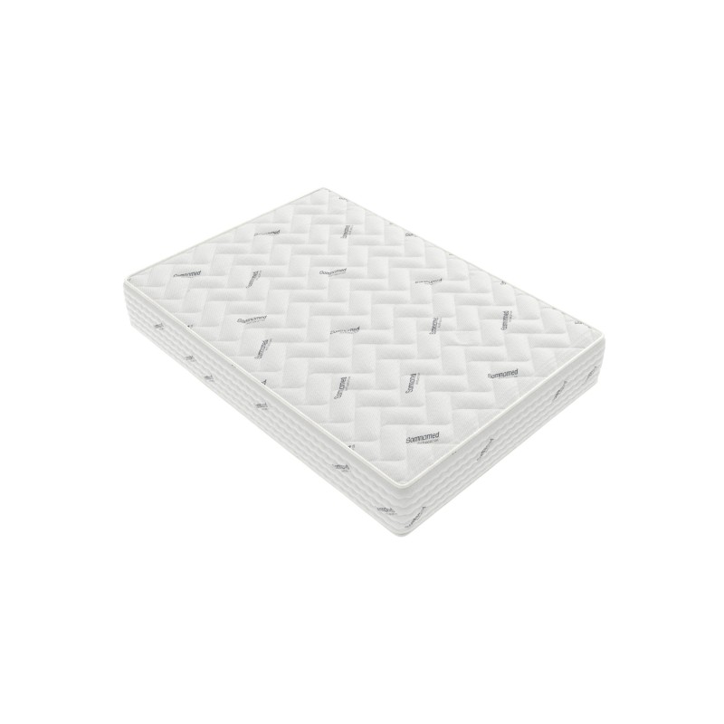 Saltea cu arcuri Pocket Somnomed Comfort Fit HoReCa 90x200, înălțime 30 cm, spumă cu memorie, husa tratament antifungic, fermita