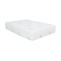 Saltea cu arcuri Pocket Somnomed Comfort Fit HoReCa 90x200, înălțime 30 cm, spumă cu memorie, husa tratament antifungic, fermita