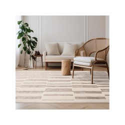 Covor Valley culoare Natural/Ivory design Tile - 120x170