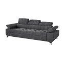 Canapea 3 locuri extensibila cu design modern,tetiere cap reglabile DAVID