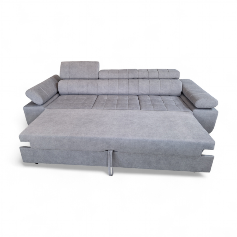 Canapea 3 locuri extensibila cu design modern,tetiere cap reglabile DAVID