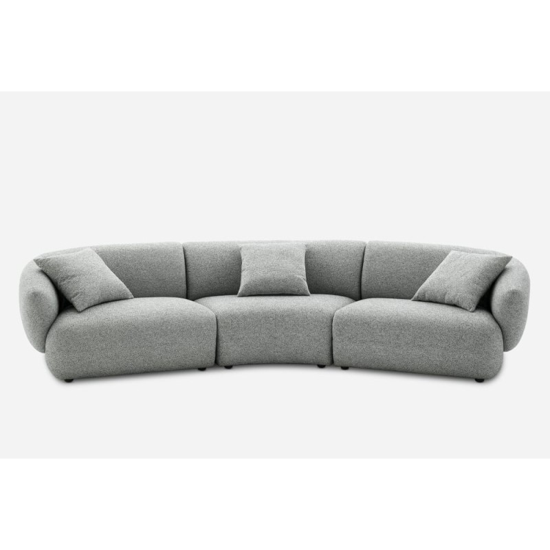 Canapea SPRING premium gama lux, 3 locuri, curba, modulara
