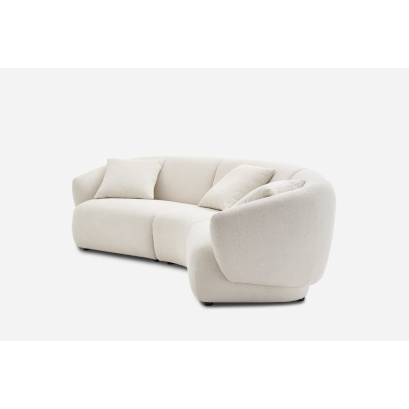 Canapea SPRING premium gama lux, 3 locuri, curba, modulara