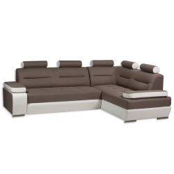 coltar living modern cu tetiere, extensibil cu lada, la comanda pe dimensiuni si culori personalizate, Melisa