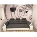 Canapea 3 locuri extensibila Melisa, cu design modern
