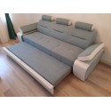 Canapea 3 locuri extensibila Melisa, cu design modern