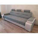 Canapea 3 locuri extensibila Melisa, cu design modern
