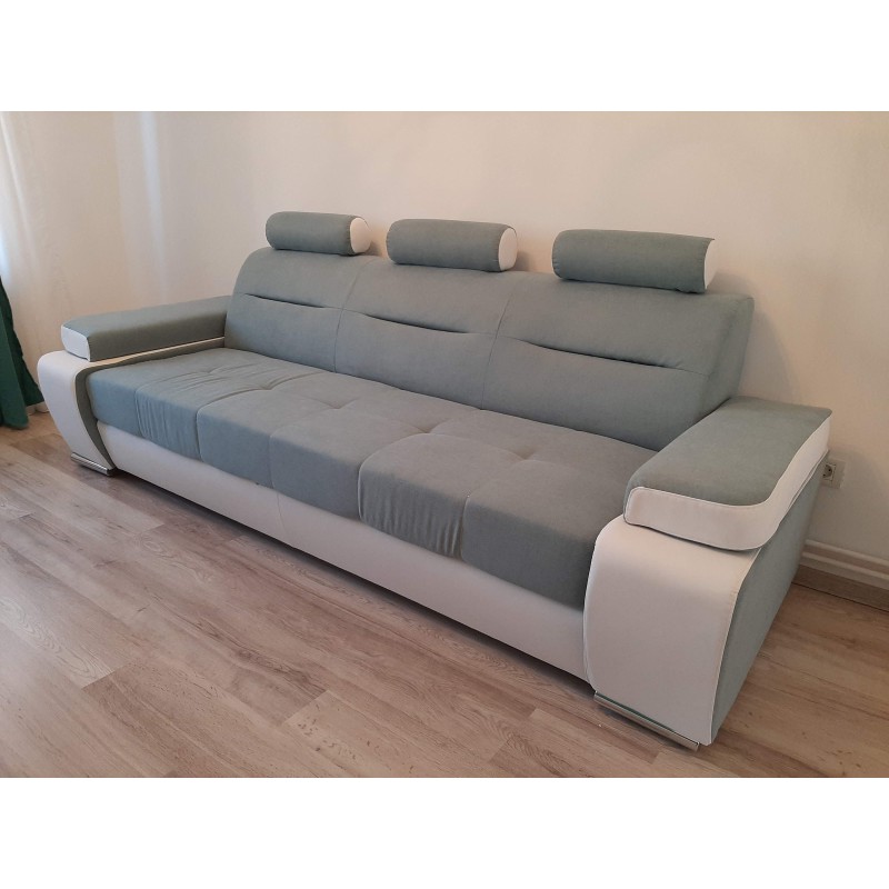 Canapea 3 locuri extensibila Melisa, cu design modern