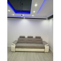 Canapea 3 locuri extensibila Melisa, cu design modern