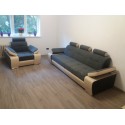 Canapea 3 locuri extensibila Melisa, cu design modern