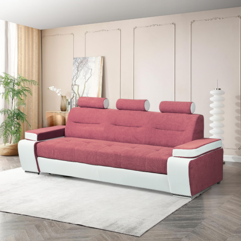 Canapea living 3 locuri extensibila cu design modern Melisa