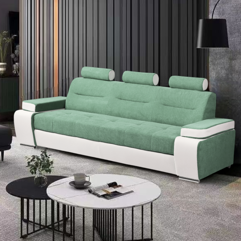 Canapea living 3 locuri extensibila cu design modern Melisa