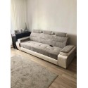Canapea 3 locuri extensibila Melisa, cu design modern