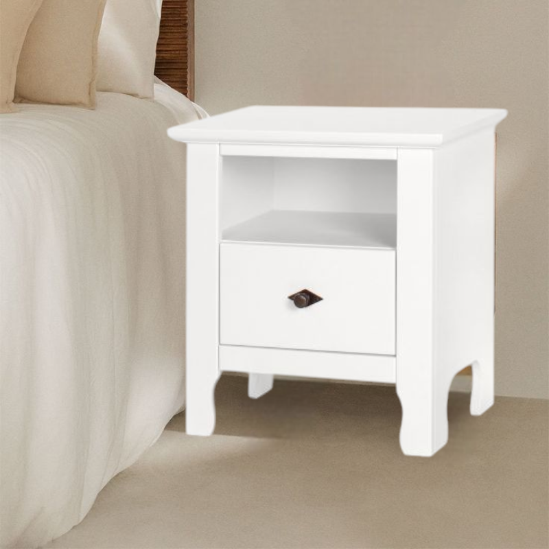 Noptiera lemn alba