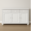 Comoda Seva - 3 Usi, 3 Sertare - Lemn Masiv - Design Modern si Elegant
