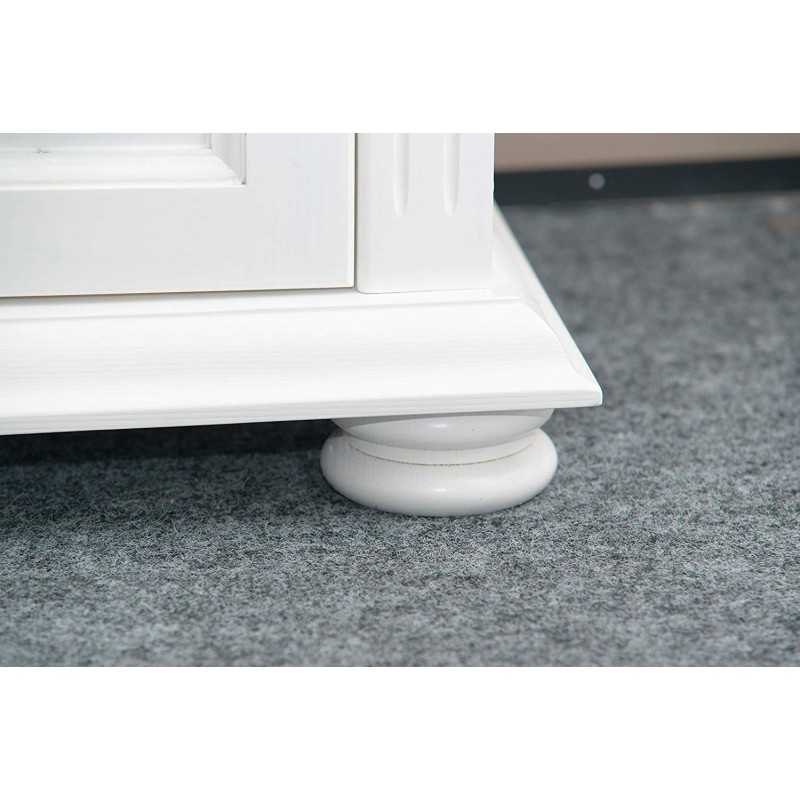 Set Mobilier Living Mara - Alb - Lemn Masiv - Elegant și Spațios