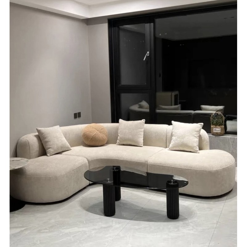 Coltar living oval MOON Premium, fix