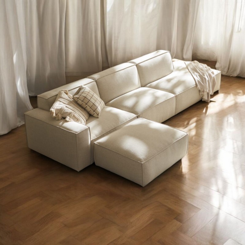 Canapea 3 locuri modulara, premium Nord
