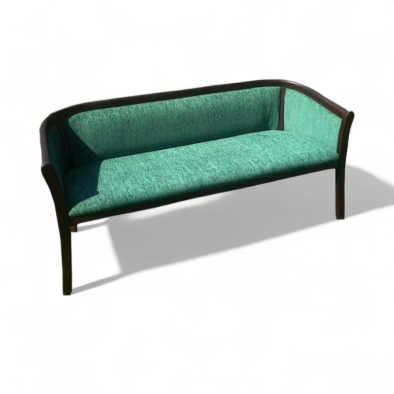Banca Denver cu 3 locuri tapitata din lemn masiv  -  Sofastil.ro