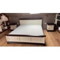 Pat matrimonial Bucov din lemn masiv, 180x200 cm - Sofastil.ro