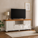 Comoda TV Mara lemn masiv, 2 usi, 1 sertar, 160 cm