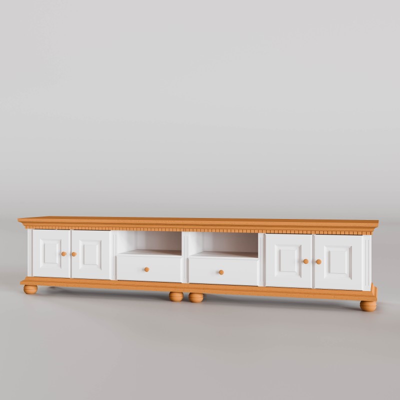 Comoda TV Bucov, lemn masiv, 250 x 45 x 55 cm