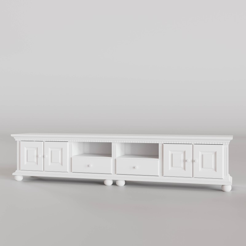 Comoda TV Bucov, lemn masiv, 250 x 45 x 55 cm