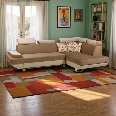 Coltar living extensibil Madeira, design modern & lada depozitare