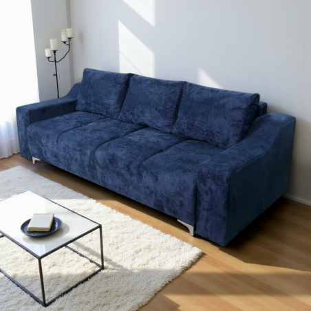 Canapea living moderna Luna, extensibila cu lada