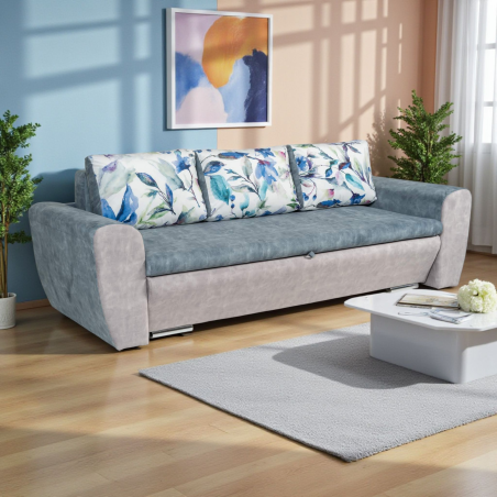 Canapea living Salsa cu 3 locuri extensibila, configurabila