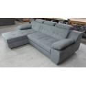 Coltar living extensibil LORD, tetiere reglabile & lada depozitare, personalizabil la comanda