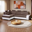 Coltar living modern Melisa, extensibil cu lada depozitare