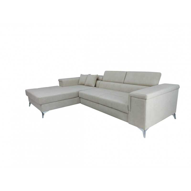 Coltar extensibil Remo – coltar modern cu ladă si tetiere reglabile