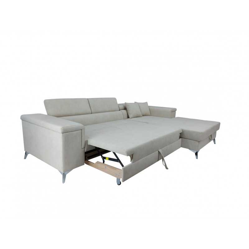Coltar extensibil Remo – coltar modern cu ladă si tetiere reglabile