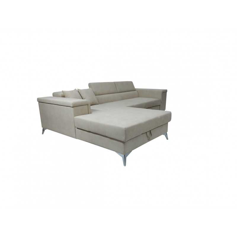 Coltar extensibil Remo – coltar modern cu ladă si tetiere reglabile