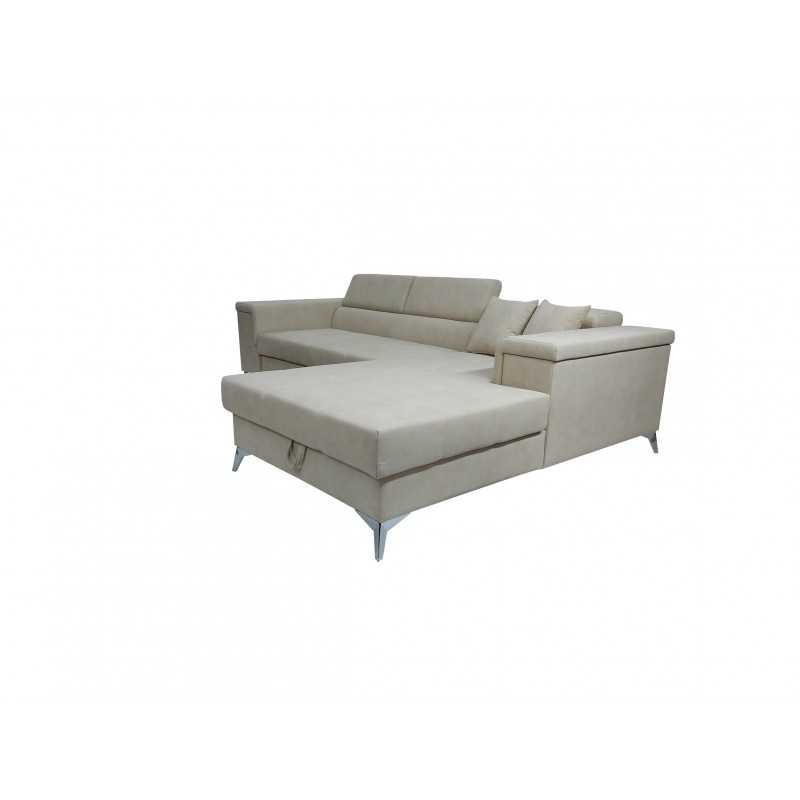 Coltar extensibil Remo – coltar modern cu ladă si tetiere reglabile