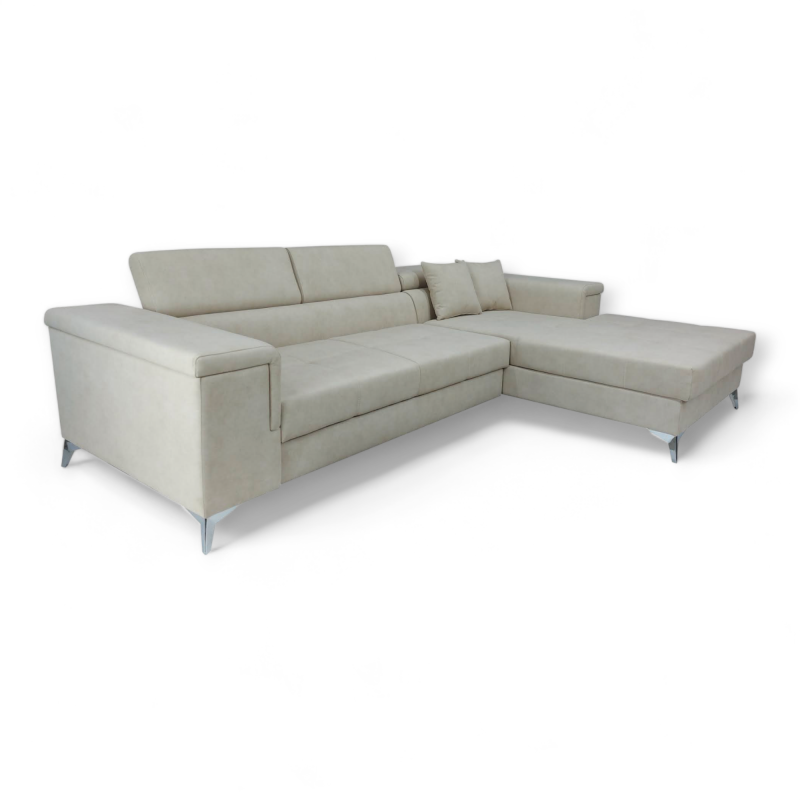 Coltar extensibil Remo – coltar modern cu ladă si tetiere reglabile