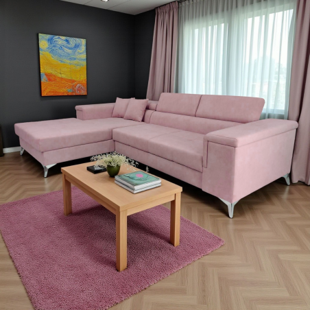 Coltar extensibil Remo – coltar modern cu ladă si tetiere reglabile