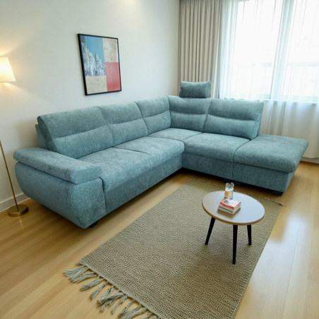 Coltar living, extensibil cu lada, OTTO, colt stasnga,