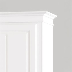 Dulap lemn masiv 4 uși SEVA – dulap clasic fără oglindă  Sofastil